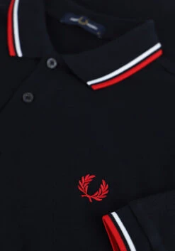 Dunkelblau Fred Perry Polo-shirt Twin Tipped Fred Perry Shirt -Selected Homme Verkäufe 203259 6
