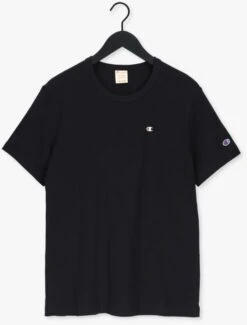 Schwarze Champion T-shirt Small C Logo T-shirt -Selected Homme Verkäufe 204016 5