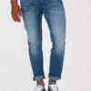 Dunkelblau Pme Legend Slim Fit Jeans Tailwheel Soft Mid Blue -Selected Homme Verkäufe 205279 1