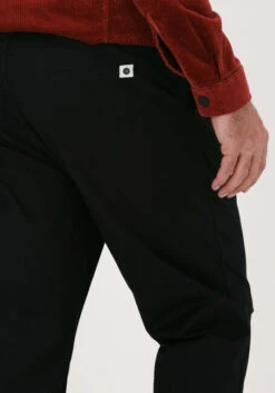 Schwarze Anerkjendt Chino Akjulius Cotton Pleat Pant -Selected Homme Verkäufe 205868 3