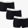 Schwarze Calvin Klein Underwear Boxershort 3-pack Low Rise Trunks -Selected Homme Verkäufe 207334 1