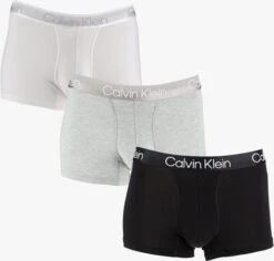 Mehrfarbige/bunte Calvin Klein Underwear Boxershort 3-pack Trunks