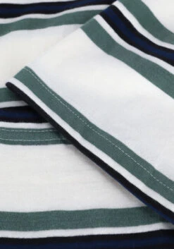 Nicht-gerade Weiss Woodbird T-shirt Soma Stripe Tee -Selected Homme Verkäufe 209202 6