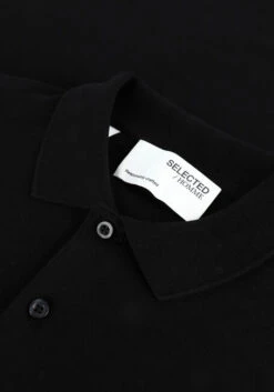 Schwarze Selected Homme Polo-shirt Slhparis Ss Polo B Noos -Selected Homme Verkäufe 209546 6