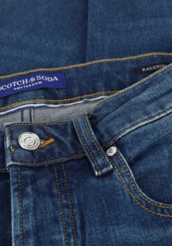Blaue Scotch & Soda Slim Fit Jeans Essentials Ralston In Organic Cotton - Classic Blue -Selected Homme Verkäufe 213093 6