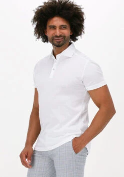 Weiße Profuomo Polo-shirt Pptj1a-b