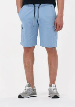 Hellblau Genti Kurze Hose T5002-1224