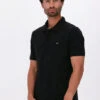 Schwarze Calvin Klein Polo-shirt Stretch Pique Slim Polo