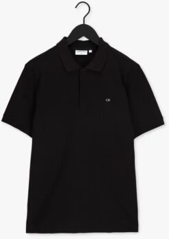 Schwarze Calvin Klein Polo-shirt Stretch Pique Slim Polo -Selected Homme Verkäufe 214958 5