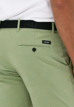 Grüne Calvin Klein Kurze Hose Garment Dye Belted Shorts -Selected Homme Verkäufe 214964 3