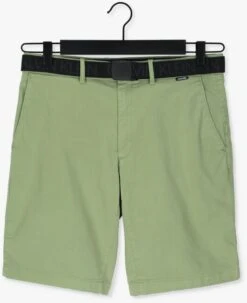 Grüne Calvin Klein Kurze Hose Garment Dye Belted Shorts -Selected Homme Verkäufe 214964 5