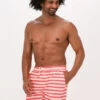 Orangene Scotch & Soda Mid Length Striped Swimshort -Selected Homme Verkäufe 215084 1