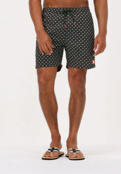 Grüne Scotch & Soda Recycled Nylon Mini-printed Swimshort