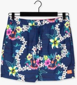 Blaue Scotch & Soda Recycled Polyester Printed Swimshort -Selected Homme Verkäufe 215088 5