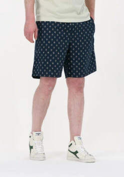 Dunkelblau Scotch & Soda Kurze Hose Bermuda Light Weight Printed Poplin Short