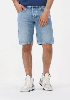 Hellblau Scotch & Soda Kurze Hose Ralston Denim Short