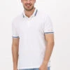 Weiße Scotch & Soda Polo-shirt Pique Polo With Tipping