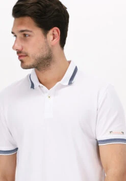 Weiße Scotch & Soda Polo-shirt Pique Polo With Tipping -Selected Homme Verkäufe 217059 3