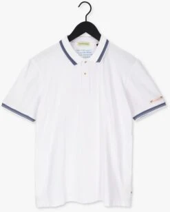 Weiße Scotch & Soda Polo-shirt Pique Polo With Tipping -Selected Homme Verkäufe 217059 5
