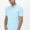 Hellblau Scotch & Soda Polo-shirt Classic Pique Polo In Organic Cotton -Selected Homme Verkäufe 217062 1