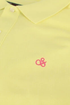 Gelbe Scotch & Soda Polo-shirt Classic Pique Polo In Organic Cotton -Selected Homme Verkäufe 217065 6