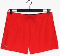 Rote Lacoste 1hm1 Men's Swimming Trunks 1121 -Selected Homme Verkäufe 217595 5