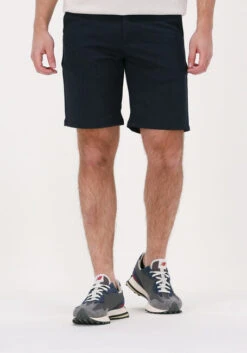 Dunkelblau Woodbird Kurze Hose Steffen Melange Short