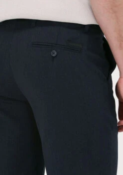 Dunkelblau Woodbird Kurze Hose Steffen Melange Short -Selected Homme Verkäufe 217958 3