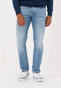 Blaue Pme Legend Slim Fit Jeans Commander 3.0 Bright Sun Bleached