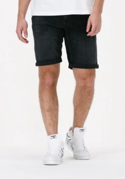 Schwarze Pme Legend Kurze Hose Skymaster Shorts True Black Denim