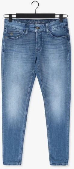 Blaue Cast Iron Slim Fit Jeans Riser Slim Bright Blue Wash -Selected Homme Verkäufe 218302 5