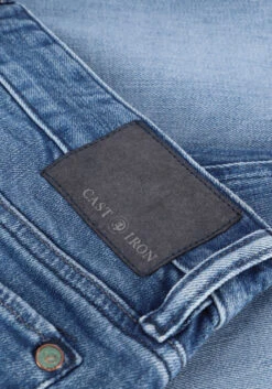 Blaue Cast Iron Slim Fit Jeans Riser Slim Bright Blue Wash -Selected Homme Verkäufe 218302 6