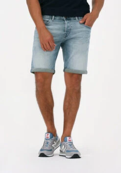 Blaue Cast Iron Kurze Hose Riser Shorts Green Cast