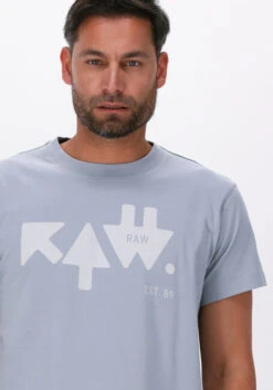 Graue G-star Raw T-shirt Raw Arrow R T -Selected Homme Verkäufe 218508 3