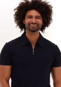 Dunkelblau Tiger Of Sweden Polo-shirt Laron -Selected Homme Verkäufe 219123 3