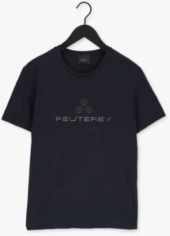 Dunkelblau Peuterey T-shirt Carpinus O -Selected Homme Verkäufe 219599 5