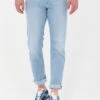 Hellblau Vanguard Slim Fit Jeans V7 Rider High Summer Blue -Selected Homme Verkäufe 220420 1