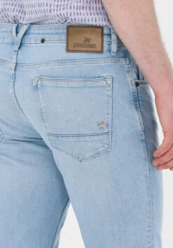 Hellblau Vanguard Slim Fit Jeans V7 Rider High Summer Blue -Selected Homme Verkäufe 220420 3