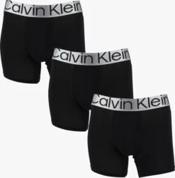 Schwarze Calvin Klein Underwear Boxershort 3-pack Boxer Briefs