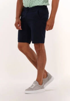 Dunkelblau Dstrezzed Kurze Hose Jogger Shorts Twill Knit