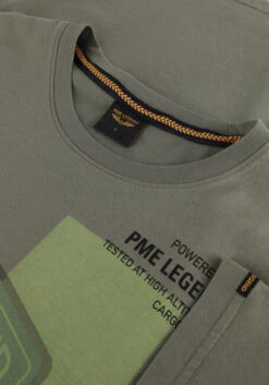 Grüne Pme Legend T-shirt Short Sleeve R-neck Single Jersey -Selected Homme Verkäufe 221799 6