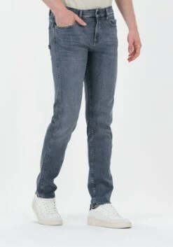 Graue Boss Slim Fit Jeans Delaware3