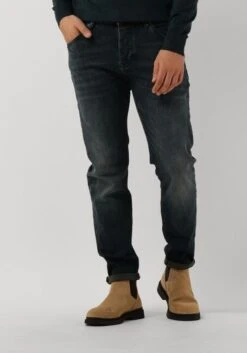 Blaue Scotch & Soda Slim Fit Jeans Singel Slim Tapered Jeans - Telescope