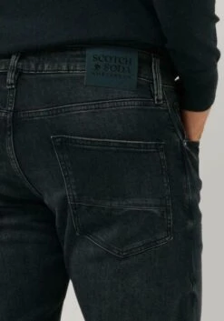 Blaue Scotch & Soda Slim Fit Jeans Singel Slim Tapered Jeans - Telescope -Selected Homme Verkäufe 222607 3