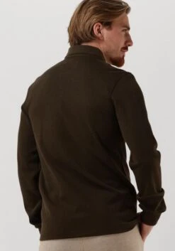 Grüne Colourful Rebel Polo-shirt Uni Structure Polo Longsleeve -Selected Homme Verkäufe 223295 2