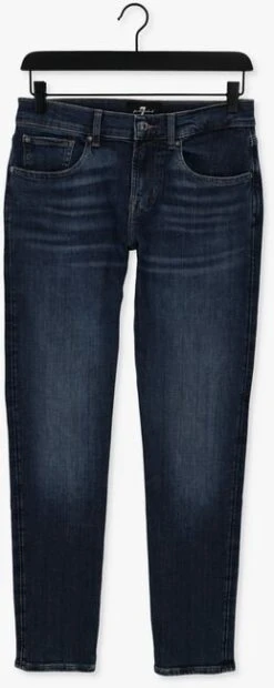 Dunkelblau 7 For All Mankind Slim Fit Jeans Slimmy Tapered Stretch Tek Native -Selected Homme Verkäufe 230681 5