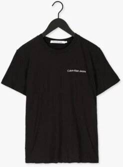 Schwarze Calvin Klein T-shirt Chest Institutional -Selected Homme Verkäufe 234025 5