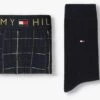Dunkelblau Tommy Hilfiger Underwear Boxershort Trunk + Sock Set