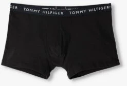 Schwarze Tommy Hilfiger Underwear Boxershort 3p Trunk Wb
