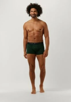 Dunkelgrün Tommy Hilfiger Underwear Boxershort Trunk + Sock Set -Selected Homme Verkäufe 234884 3